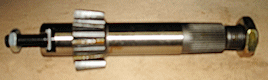 Steering Sector Shaft, Kubota L185, L245, L1500, L2000 Steering Sector Shaft, Kubota L185, L245, L1500, L2000